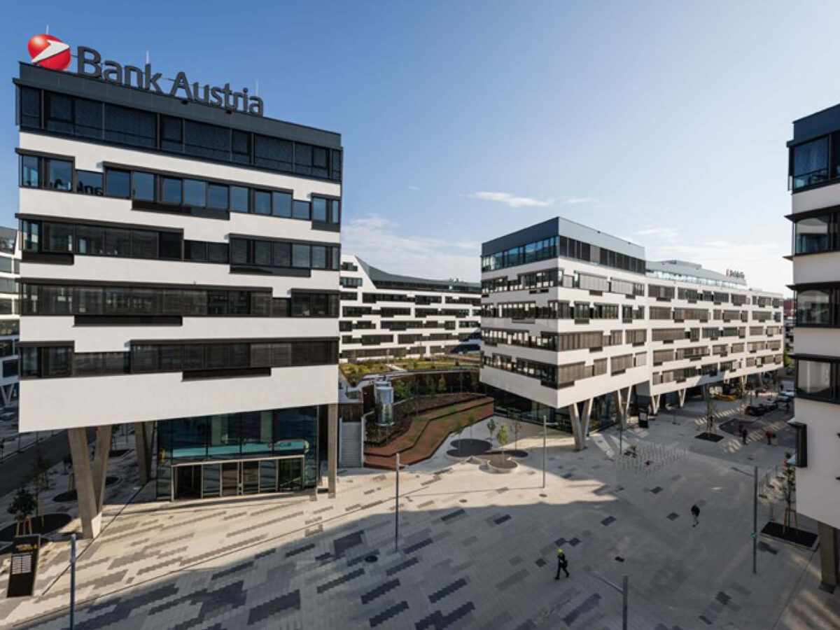 UniCredit Campus Bank Austria in Vienna by LAND Germany