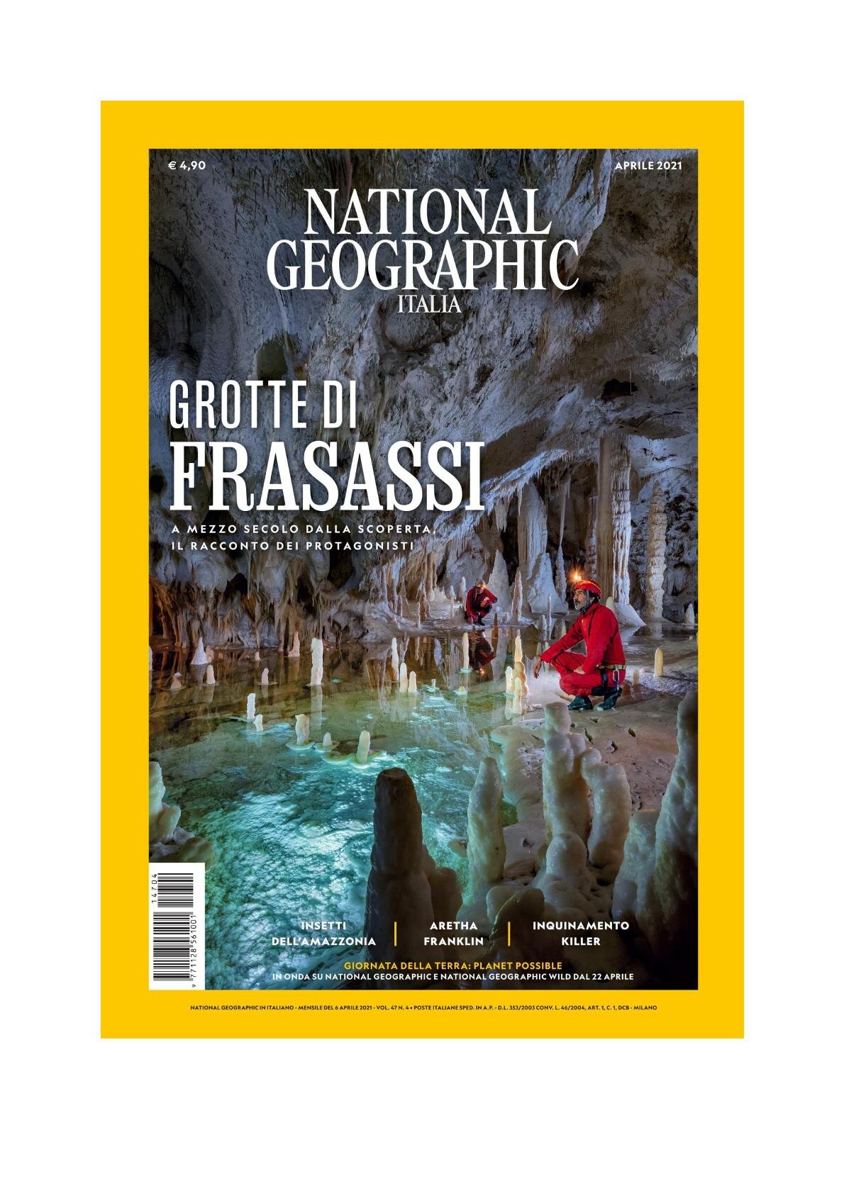 Cover edition 4/21 National Geographic Italia