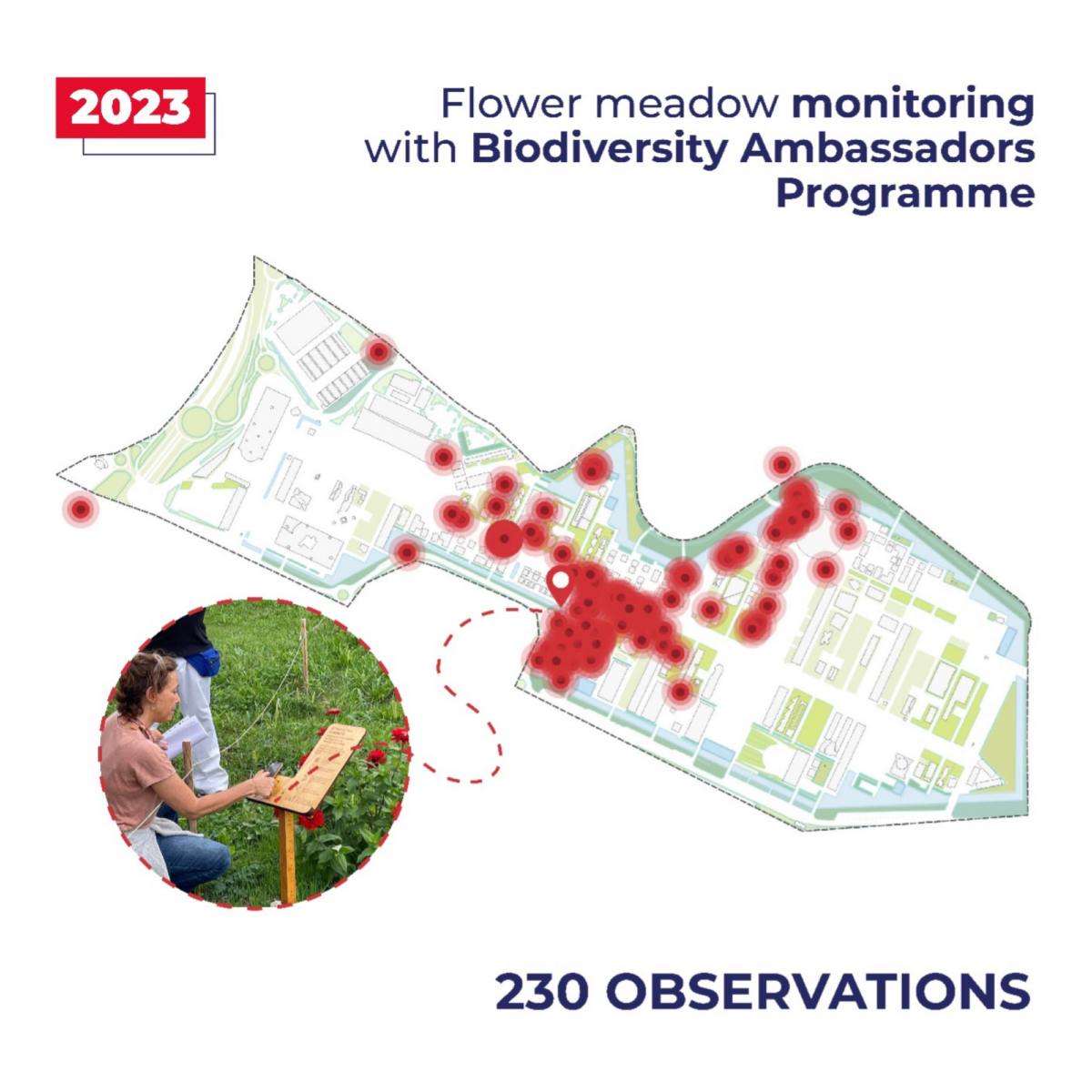 Biodiversity Mapping observations (Credits: LAND)