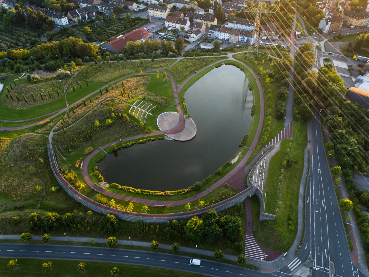 Krupp Park, Essen, European Green Capital 2017, ph © Johannes Kassenberg