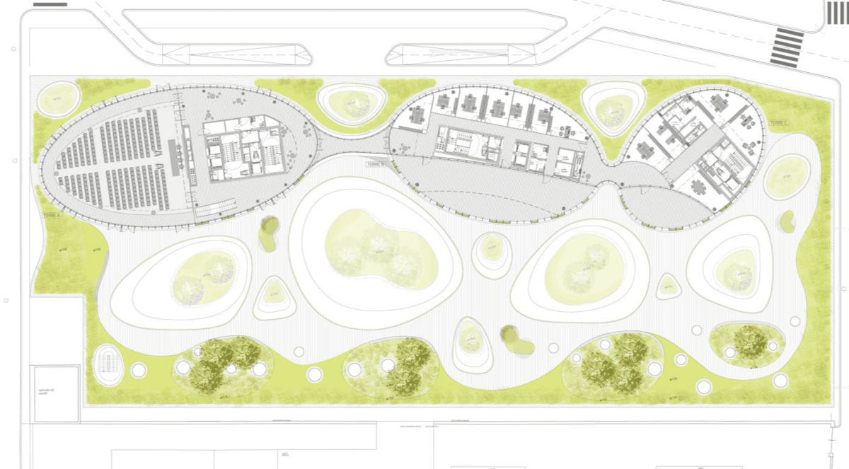 simplier rendering from above