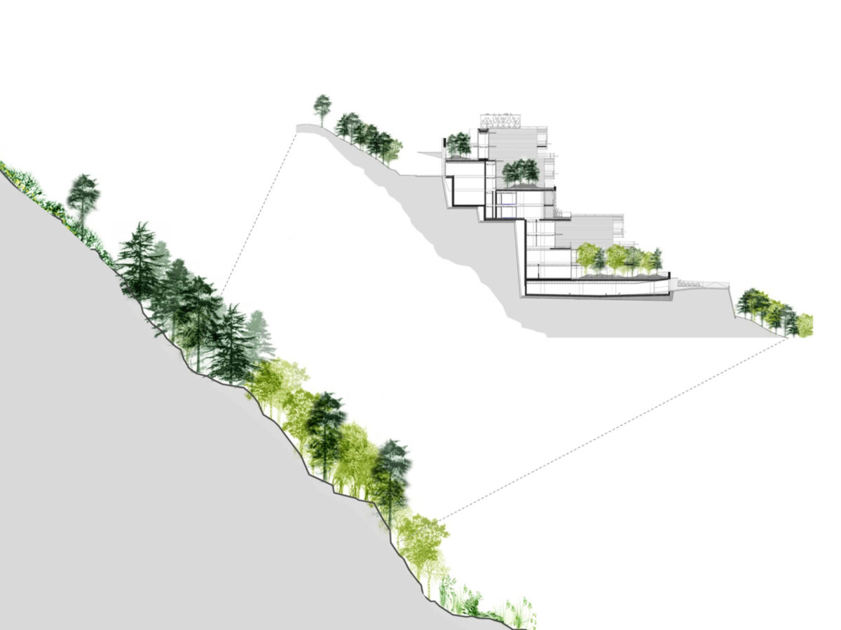 rendering side profile