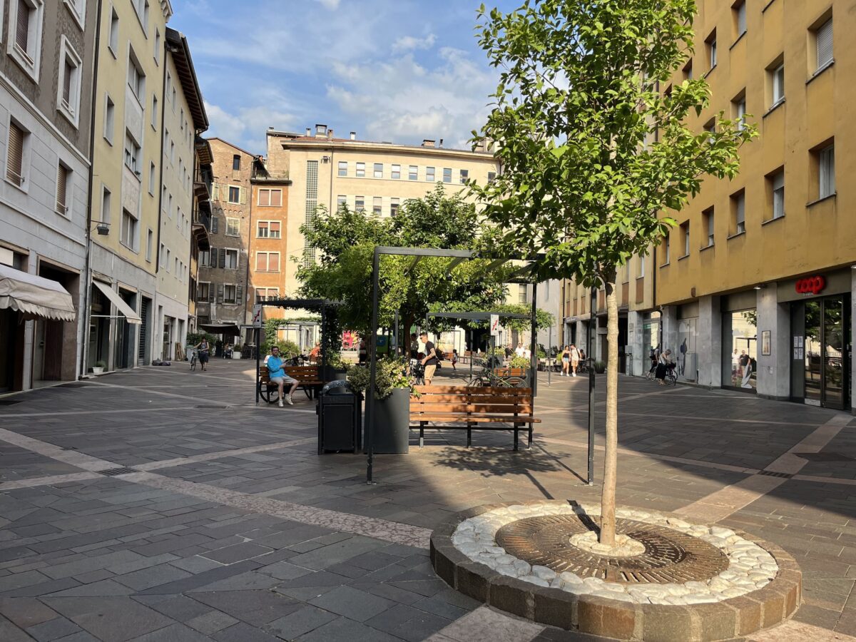 a square in trento