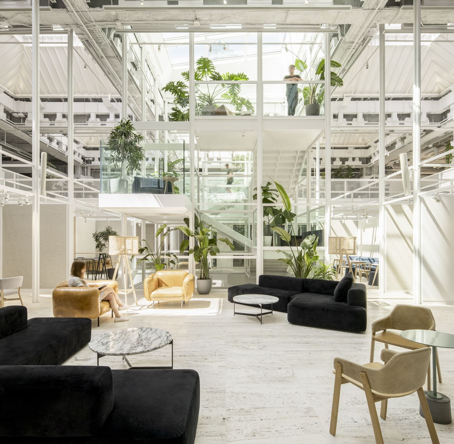 a view of a firm headquarters