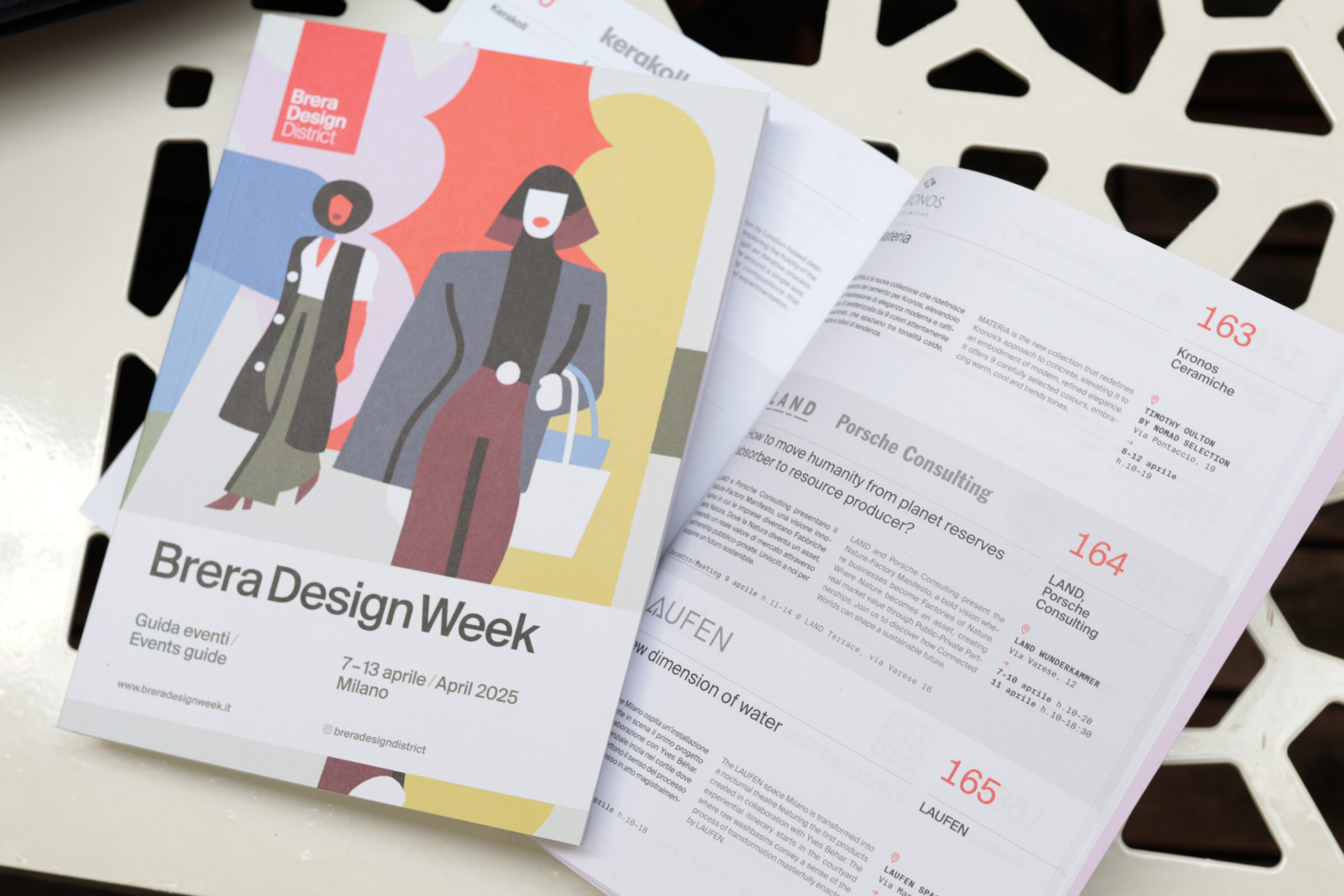 an open book to indicate an event