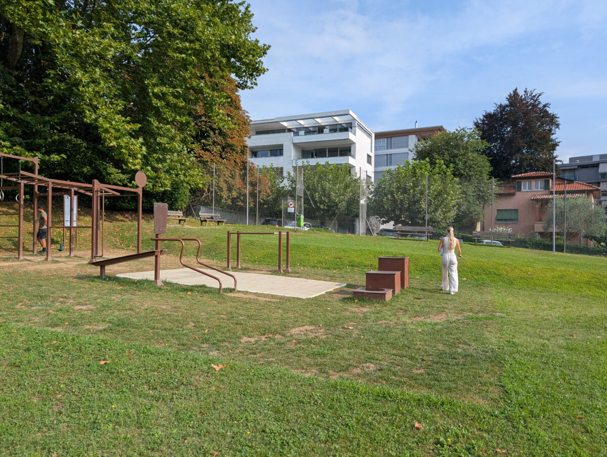 Parco giochi Nosedo before redevelopment, 2025