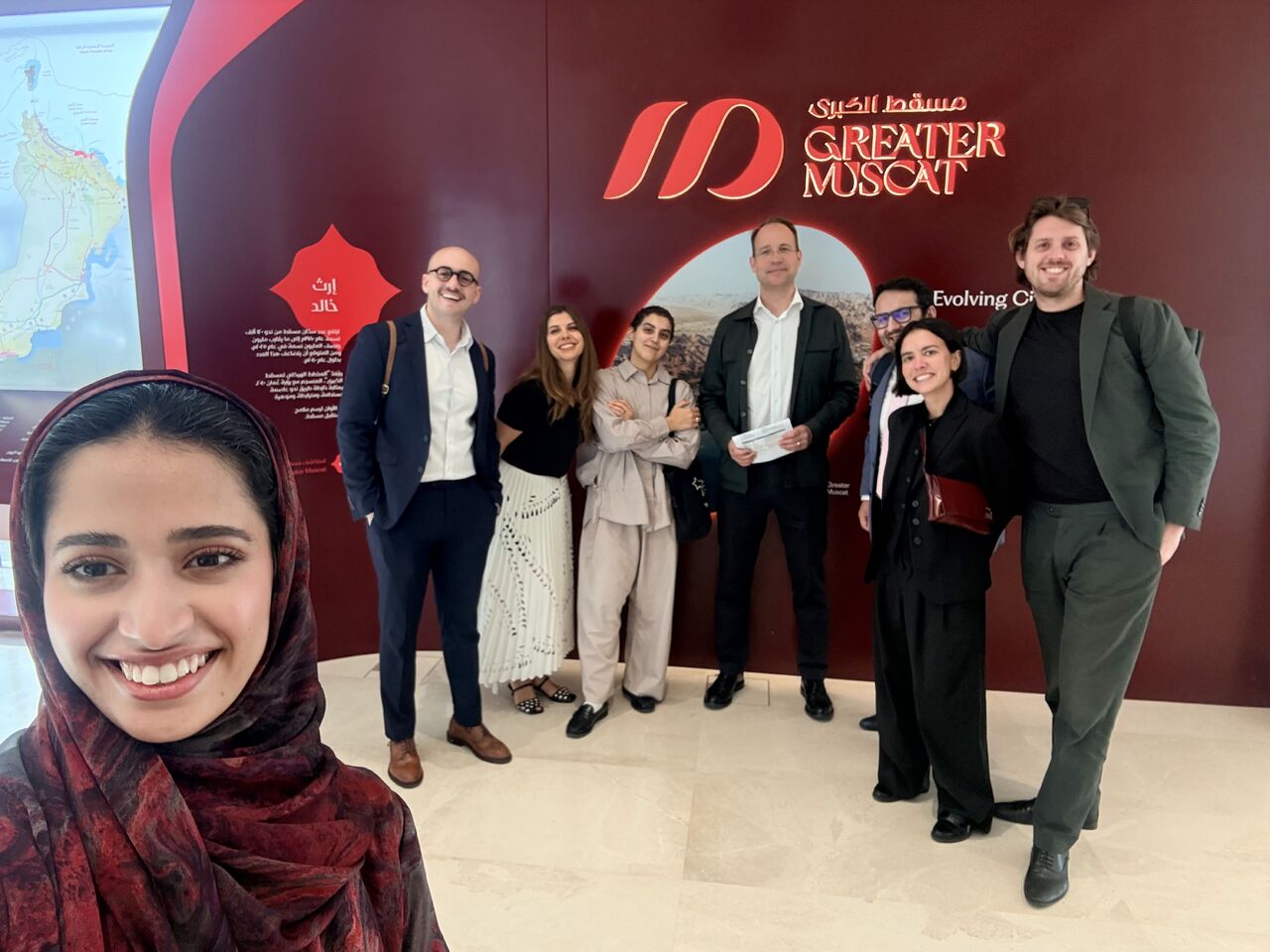 The A'Thuraya team at Oman Design & Build Week, May 2026